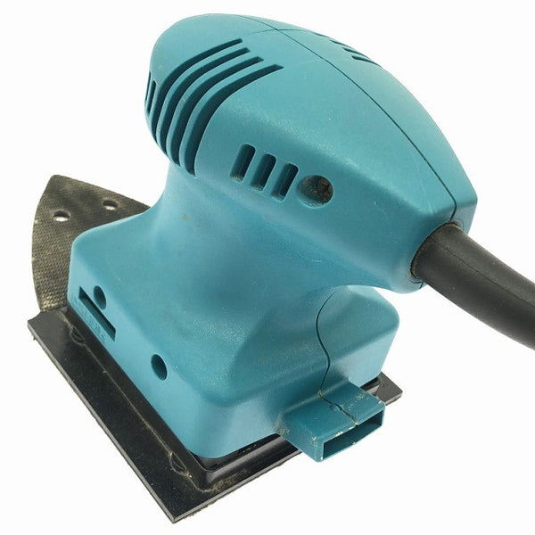 ☆中古品☆ makita マキタ100V 防じんミニサンダ BO4561 青/ブルー 本体+集塵袋136033 - 5