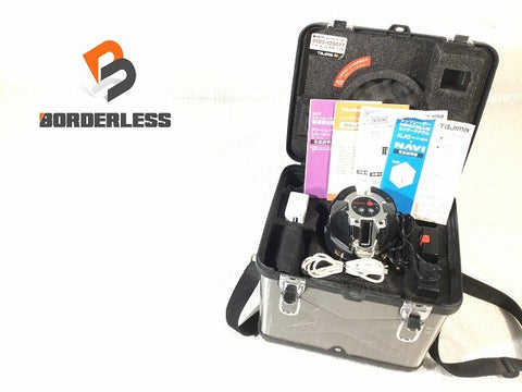 ☆中古品☆Tajima タジマ ZERO BLUE レーザー墨出し器 ZEROBLS-KJC 受光器 バッテリ1個 ACアダプタ ケース付き 測定130444