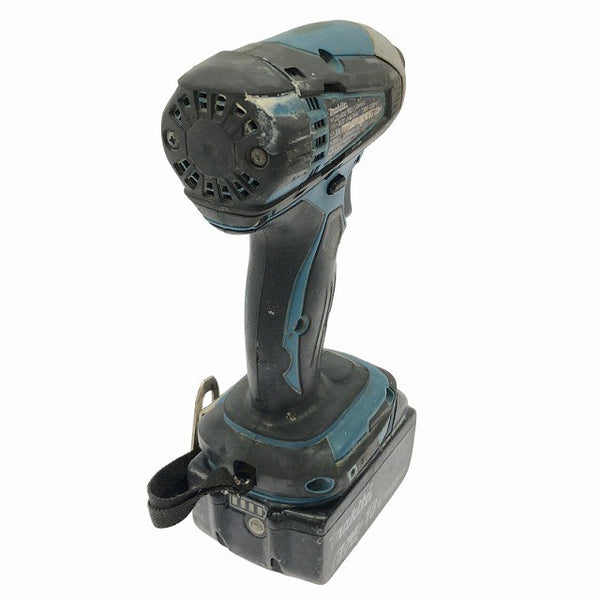 ☆中古品☆ makita マキタ 18V 充電式インパクトドライバ TD146DX2 本体+バッテリー1個(6.0Ah)+充電器134750 - 4