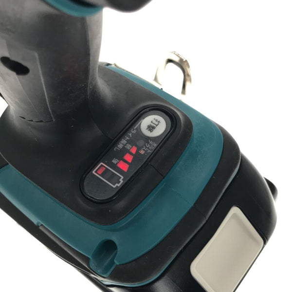 ☆未使用品☆makita マキタ 18V 充電式ソフトインパクトドライバ TS141DRGX バッテリー2個(18V 6.0Ah) 青/ブルー 充電器 ケース付130068 - 10