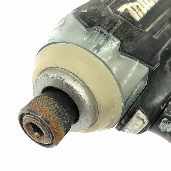 ☆中古品☆makita マキタ 14.4V 充電式インパクトドライバー TD160D 黒/ブラック 本体のみ コードレス バッテリー式120209 - 6