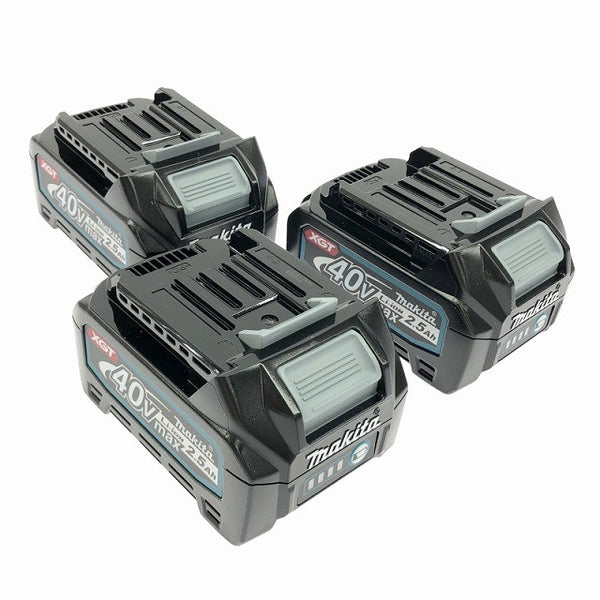 ☆未使用 3点セット☆makita マキタ 40Vmax 2.5Ah 純正リチウムイオンバッテリー BL4025 リチウムイオン電池 蓄電池 充電池134530 - 3