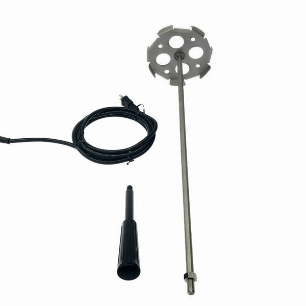 ☆中古品☆makita マキタ 100V カクハン機 UT1305 シャフト＋パドル付 コード式 かくはん機 撹拌機 攪拌機 ミキサー133727 - 10