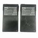 ☆中古品セット☆makita マキタ 3.6V リチウムイオン薄型バッテリー2個 BL1055B ファン＋ACアダプタ＋ファンケーブル付135777 - 9