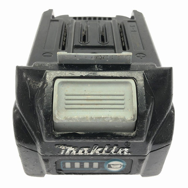 ☆中古品※48回☆makita マキタ 40Vmax 2.5Ah 純正 リチウムイオンバッテリー BL4025 残量表示付 雪マーク138084 - 6