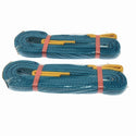 ☆未使用品2個セット☆TESAC テザック ブルースリング B25-0203 25mm 2.0m 1.0ton ベルトスリング 荷締め 吊り具 荷役 牽引130022 - 8