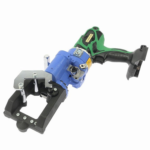☆未使用品☆KAMEKURA 亀倉精機 36V コードレスチャンネルレールカッター M-40LB バッテリ1個 充電器 切断カセット付 充電式137781 - 0