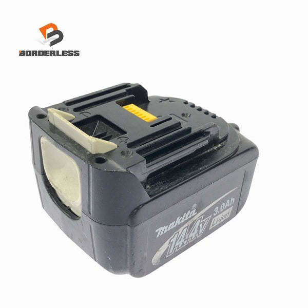 ☆中古品☆makita マキタ 14.4V 3.0Ah 純正 リチウムイオンバッテリー BL1430 リチウムイオン電池 蓄電池 充電池133224 - 1