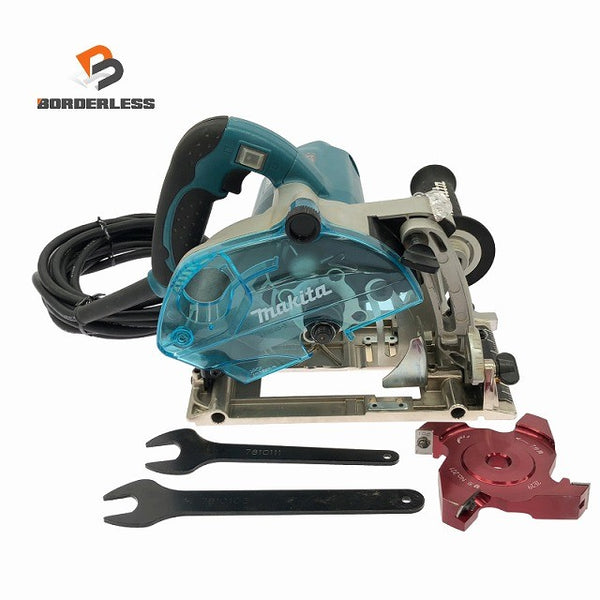 ☆美品☆makita マキタ 100V 小型ミゾキリ 3005BA コード式 溝切りカッター 小穴カッター 胴縁カッター 溝堀り機 電動工具132864 - 1