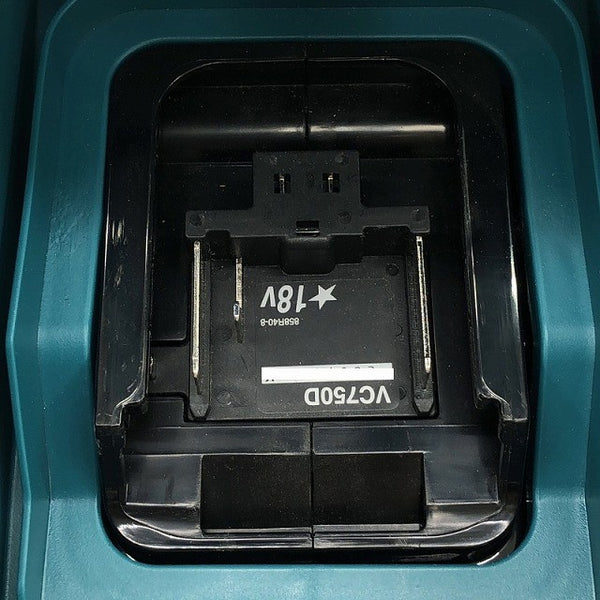 ☆極美品☆makita マキタ 18V 充電式集じん機 VC750DZ ノズル ショルダーベルト 説明書付 クリーナー 集塵 掃除機117227 - 9
