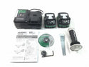 ☆未使用品☆HIKOKI ハイコーキ 36V 100mm コードレスディスクグラインダー G3610DC(2XPZ)アグレッシブグリーンBluetoothフルセット130690 - 10