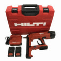 ☆中古品☆HILTI ヒルティ 21.6V 充電式鋲打ち機 BX3-L-22 バッテリ2個(2.5Ah) 充電器 ケース付 鋲打機 コンクリートネイラー132691 - 3