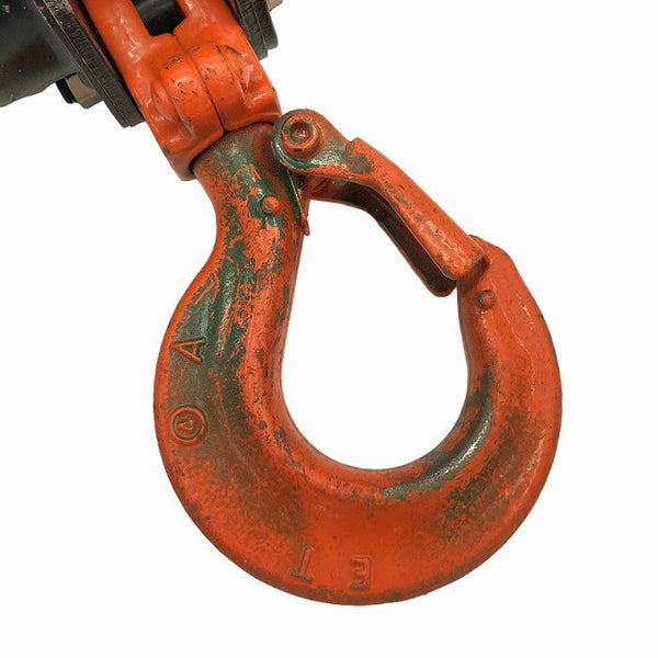 ☆中古品2本☆象印チェンブロック エレファント YA型 強力レバーホイスト YA-160 荷重1.6ton 揚程1.5m レバーブロック 荷締め機129575 - 7