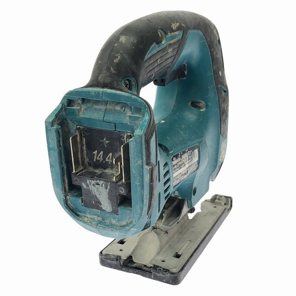 ☆中古品☆makita マキタ 14.4V 充電式ジグソー JV142D 本体のみ コードレス バッテリー式 電気のこぎり 電動ノコギリ 切断機129608 - 4