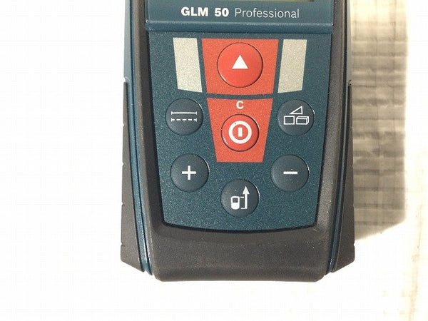 ☆美品☆BOSCH ボッシュ レーザー距離計 GLM50 Professional 本体+ケース 距離測定器 距離 面積 体積 容積 ピタゴラス126500 - 7