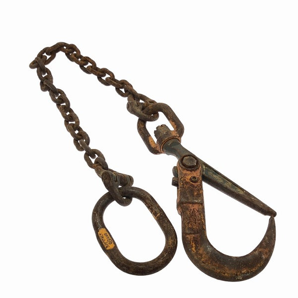 ☆中古品☆スーパーツール スーパーロックフック SLH3 マスターリンク(キトー HMM1008) チェーン付 チェーンスリング 吊り具113571 - 3