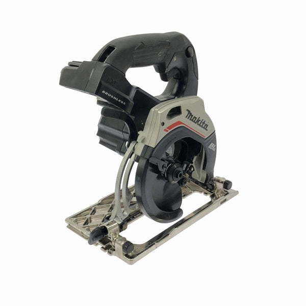 ☆極美品☆makita マキタ 18V 125mm 充電式マルノコ HS474DRGXB バッテリー2個(18V 6.0Ah)充電器 鮫肌 ケース付 丸のこ 丸鋸 112878 - 5