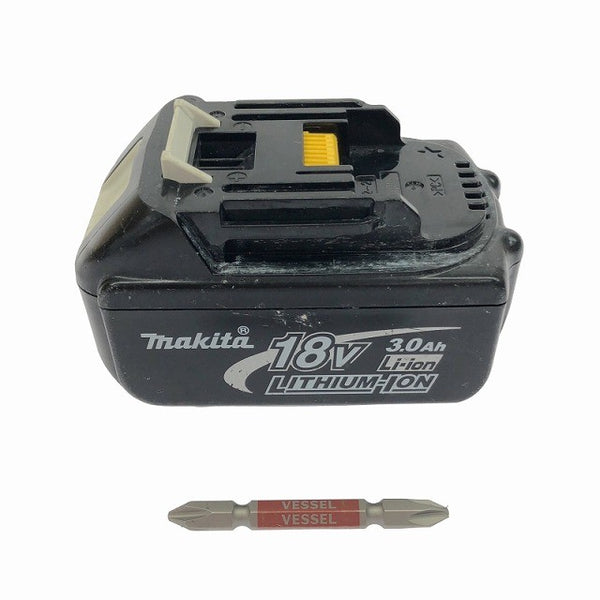 ☆中古品☆makita マキタ 18V 充電式インパクトドライバー TD146D バッテリー1個(3.0Ah)付 コードレスインパクトドライバー134273 - 10