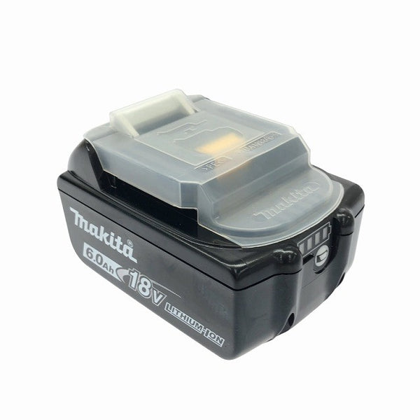 ☆極美品☆makita マキタ 18V 6.0Ah 純正 リチウムイオンバッテリー BL1860B 急速充電対応 残量表示付 雪マーク 充電回数0回 116492 - 5