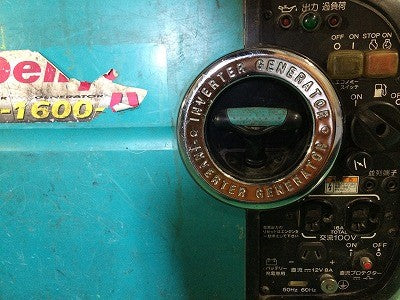 ☆中古品☆DENYO デンヨー インバータ発電機 GE-1600-IV/GE-1600SS-IV 1.6kVA インバーター発電機 小型 ガソリンエンジン - 6