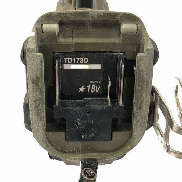 ☆中古品☆makita マキタ 18V 充電式インパクトドライバー TD173D オリーブ 本体のみ コードレス バッテリー式 - 10