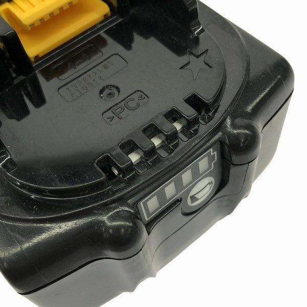 ☆比較的綺麗です☆makita マキタ 18V 純正リチウムイオンバッテリー BL1860B 充電器 DC18RF セット販売 充電池132651 - 7