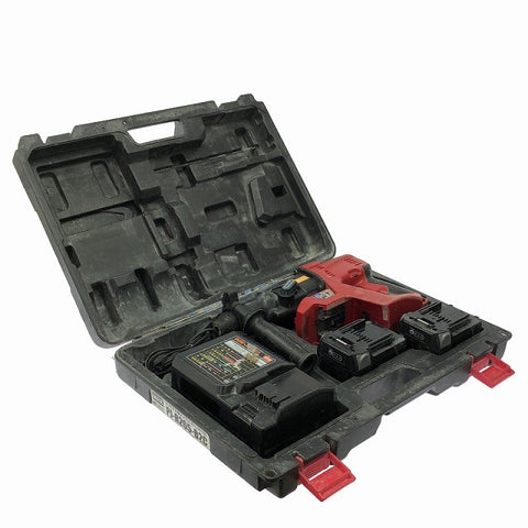☆中古品☆MAX マックス 25.2V 充電式ブラシレスハンマドリル PJ-R265-B2C バッテリ2個(4.0Ah) 充電器 ケース付 コードレス128535 - 0