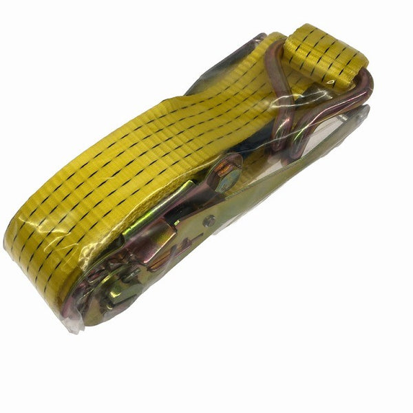 ☆未使用品4個セット☆ラッシングベルト  RTD50-250 荷重2500kg/2.5ton 幅50mm 長さ7.0m ベルトラッシング ベルト荷締機129645 - 6
