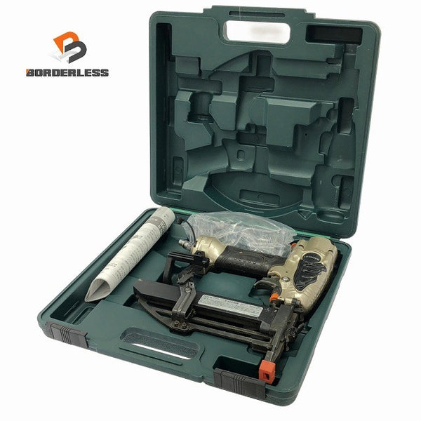 ☆中古品☆HITACHI 日立工機 常圧 フロア用タッカー N5004MF ケース付 幅4mm 長さ50mm フロアタッカー エアタッカー133181 - 1