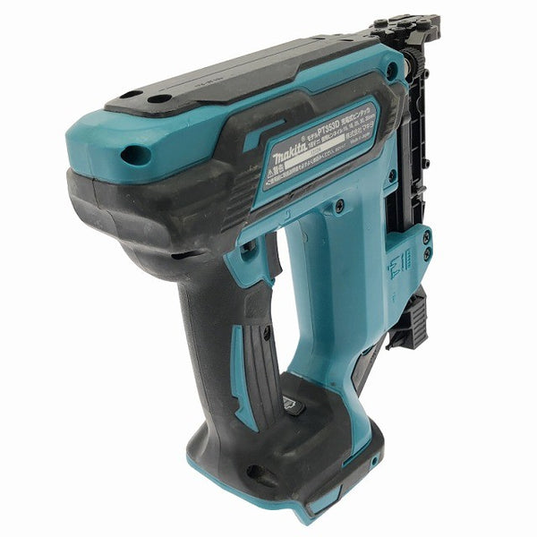 ☆中古品☆makita マキタ 18V 35mm 充電式ピンタッカ PT353D 本体のみ コードレス ピンネイラ ピン釘打機 ピン釘打ち機 電動工具133525 - 4