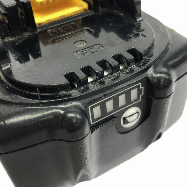 ☆中古品☆makita マキタ 18V 6.0Ah 純正 リチウムイオンバッテリー BL1860B 残量表示付 リチウムイオン電池 蓄電池 充電池129576 - 7