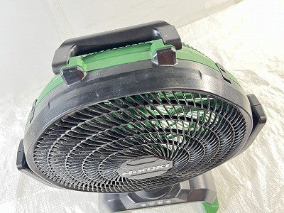 ☆美品☆ HiKOKI ハイコーキ 充電式 コードレスファン UF18DA