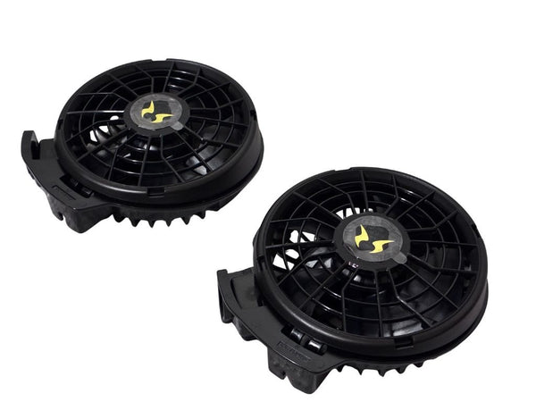 ☆未使用品セット ☆  サンエス 24V 空調風神服 ファン バッテリー ベスト セット RD9590PJ RD9410PH KF90479G Lサイズ2枚133543 - 6