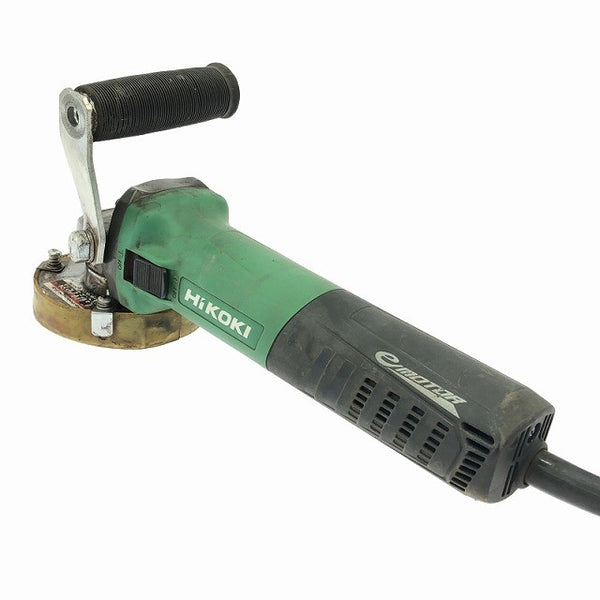 ☆中古品☆ HIKOKI ハイコーキ 100mm 電子ディスクグラインダ G10YE2 紅蓮 集じんカバー付き 電動工具 研磨 研削117740 - 5