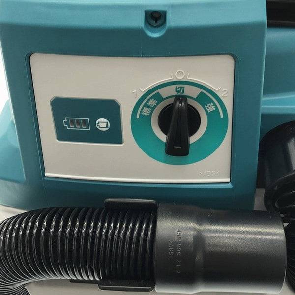 ☆極美品☆makita マキタ 18V 充電式集じん機 VC750DZ ノズル ショルダーベルト 説明書付 クリーナー 集塵 掃除機117227 - 8