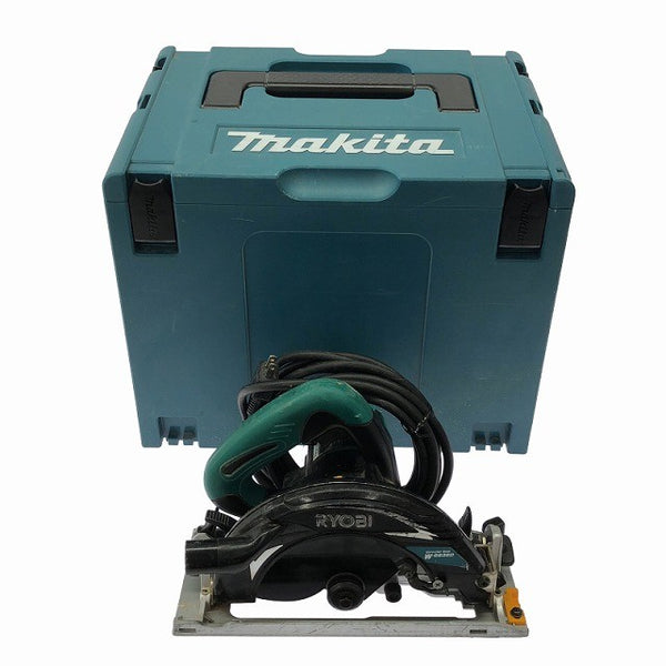 ☆中古品☆RYOBI リョービ 100V 165mm 電子丸ノコ W-663ED 左傾斜仕様 集じんノズル付 コード式  電子丸鋸 切断機128566 - 3