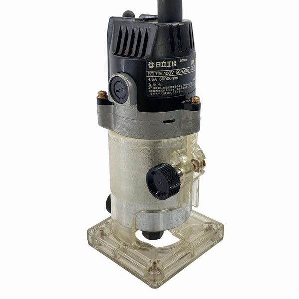 ☆中古品☆HITACIH 日立工機 100Vトリマー M6 コード式 ルーター 木材加工 トリミング 穴あけ 面取り 溝切り 電動工具130002 - 5