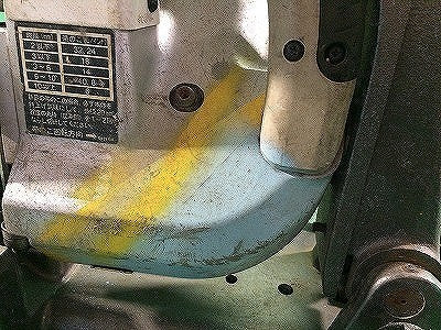 ☆中古品☆HITACHI 日立工機 100V 120mm ロータリーバンドソー CB12VA2 ライト付き 帯鋸切断機 鉄工 金属加工 116052116052 - 10