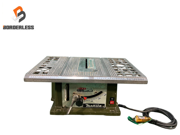 ☆中古品☆makita マキタ 100V マルノコ盤 2708 電動工具 切断機 日曜大工 テーブルソー130863 - 1