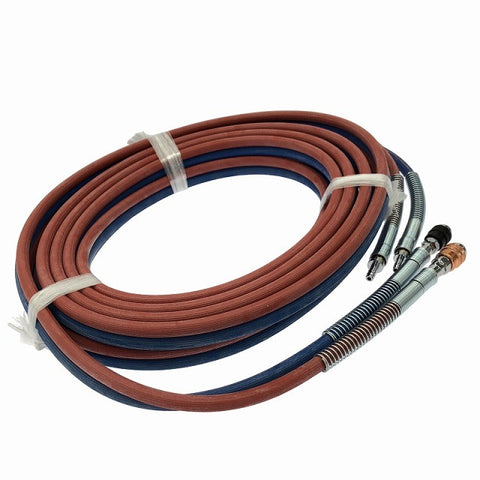 ☆未使用品☆SUZUKID スズキッド ツインガスホース W-290 10m 酸素/アセチレン用 溶断用 ライトホース ガス切断器用 スター電器131313 - 0
