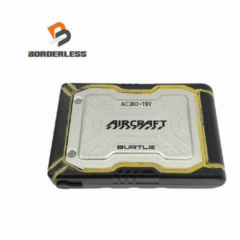 ☆中古品☆BURTLE バートル 空調作業服用バッテリー AC360 バッテリー本体のみ 暑さ対策 充電池 蓄電池