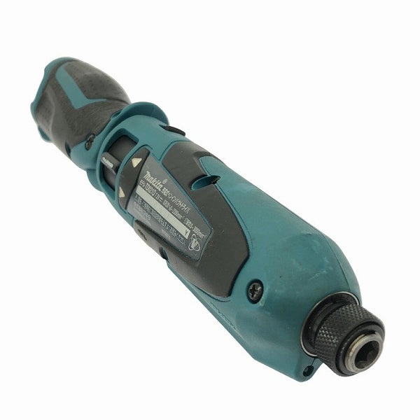 ☆比較的綺麗☆makita マキタ 7.2V 充電式ペンインパクトドライバー TD021D 青/ブルー バッテリ1個 充電器 ケース付 コードレス132534 - 5
