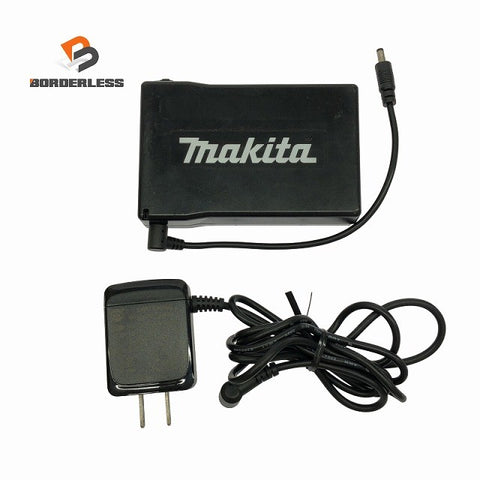 ☆中古品☆makita マキタ 7.6V 54Wh 充電式ファンジャケット専用バッテリー BL07150B A-68507 ACアダプタ付 空調作業服用132822