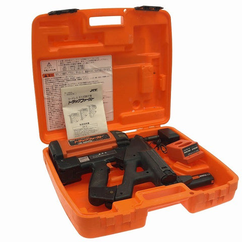 ☆中古品☆Ramset ラムセット 6V コードレス鋲打機 トラックファースト TF-1100JQ バッテリー2個 充電器 ケース付き135739 - 0