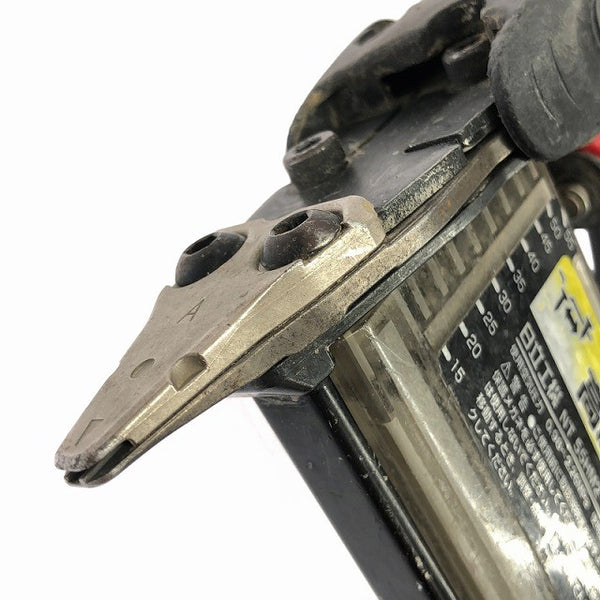☆中古品2点セット☆HITACHI 日立工機 高圧 仕上釘打機 NT55HM2 ロール釘打機 NV90HMC フィニッシュネイラ エア釘打機 エア工具134994 - 9