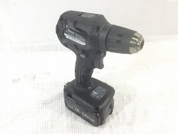 ☆未使用品☆Panasonic パナソニック 充電ドリルドライバー EZ1DD1J18D-B バッテリ2個(18V 5.0Ah) 充電器 ケース付 コードレス132785 - 5