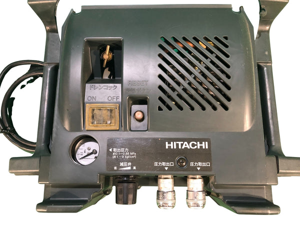 ☆中古品☆HITACHI 日立工機 100V 60Hz 一般庄/常圧 軽搬形ベビコン PA800S エアーコンプレッサー エアコンプレッサー117338 - 6