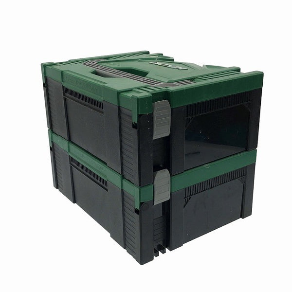 ☆比較的綺麗です☆HiKOKI ハイコーキ システムケース2×2 ケース2点セット 収納 保管 工具箱114860 - 7