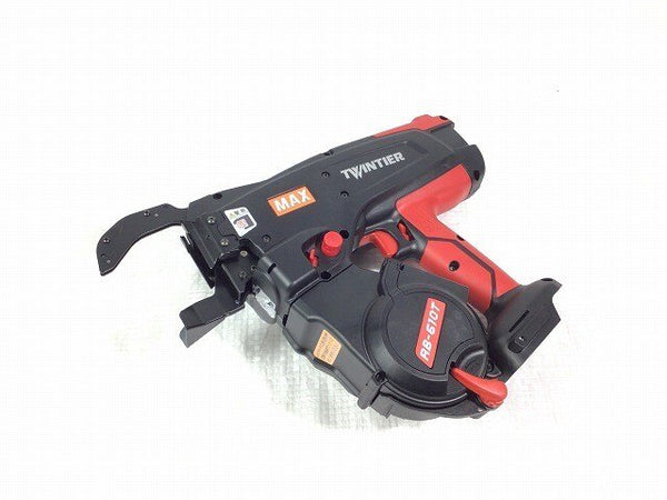 ☆未使用品☆MAX マックス 14.4V 鉄筋結束機 ツインタイア RB-610T-B2C/1450A バッテリー2個(14.4V 5.0Ah) 充電器付 ツインタイヤ120562 - 4