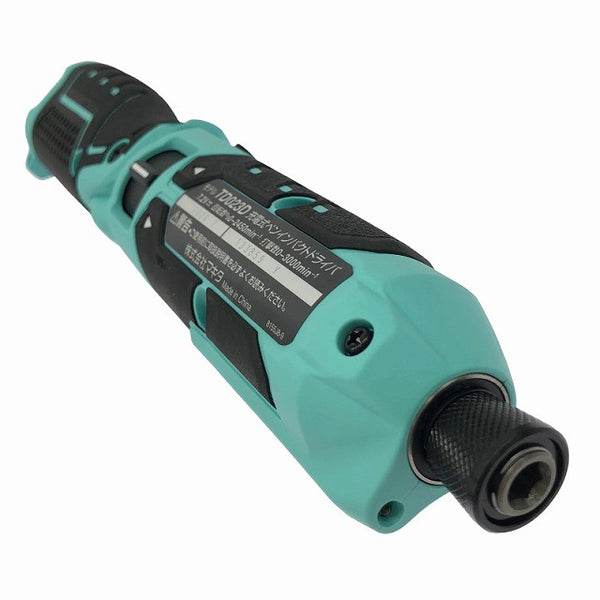 ☆未使用品☆makita マキタ 7.2V 充電式ペンインパクトドライバ TD023DHXTB ターコイズブルー バッテリ2個+充電器付き135719 - 5